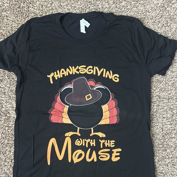 NEW Thanksgiving with a Mouse - Disney Tee - Picture 2 of 3
